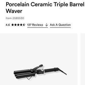 BaBylissPRO Triple Barrel Waver